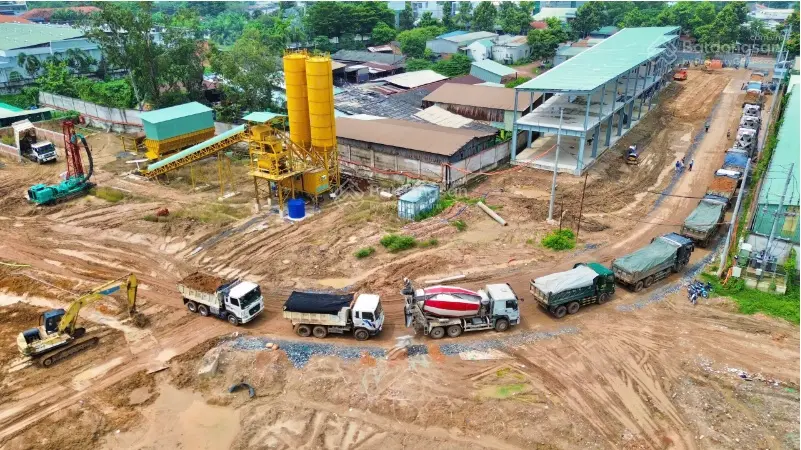 Cập nhật tiến độ dự án khu nhà ở kết hợp cao tầng Thuận An 1,2 - triển khai xây dựng