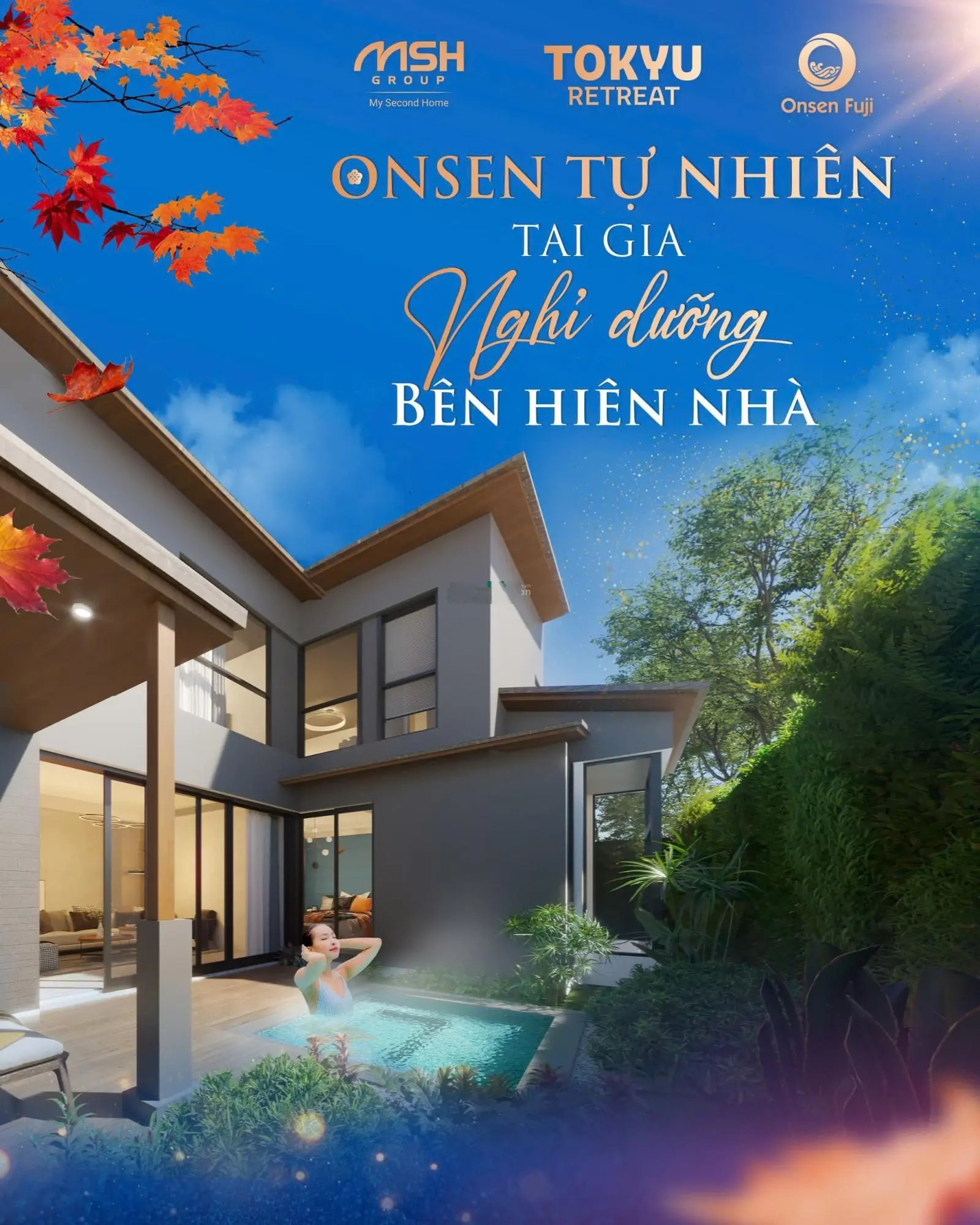 BÁN BIỆT THỰ KHOÁNG NÓNG TỰ NHIÊN VEN ĐÔ HÀ NỘI, DIỆN TÍCH TỪ 132M- 460M