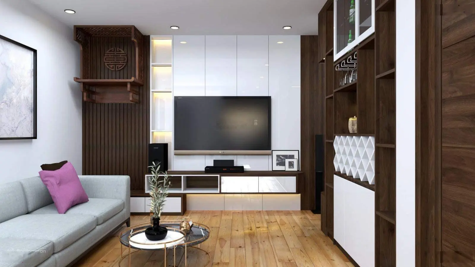 Căn 3 ngủ diện tích 76m2. Toà CC Osaka. Phường Hoàng Liệt. Q. Hoàng Mai