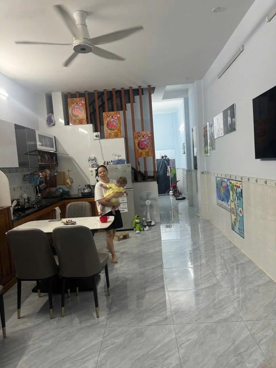 Giảm 100triệu bán căn nhà tâm huyết vừa ở vừa kinh doanh nhỏ.Ngay Bệnh Viện An Việt Tp Dĩ An