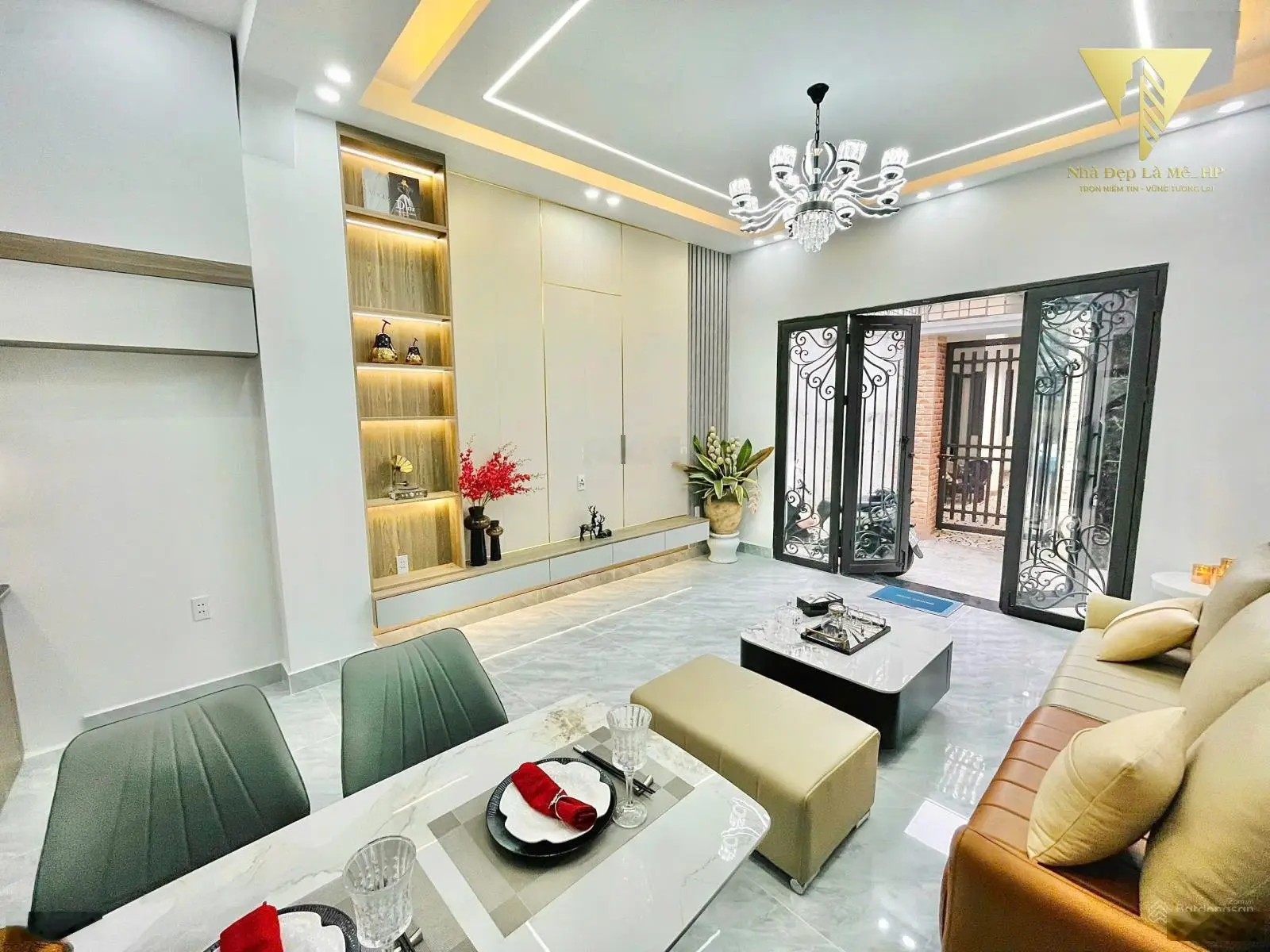 Nhà xây mới 3 tầng, 42m2 tại ngõ 47 Phạm Hữu Điều, Niệm Nghĩa, nhỏ xinh, giá đẹp