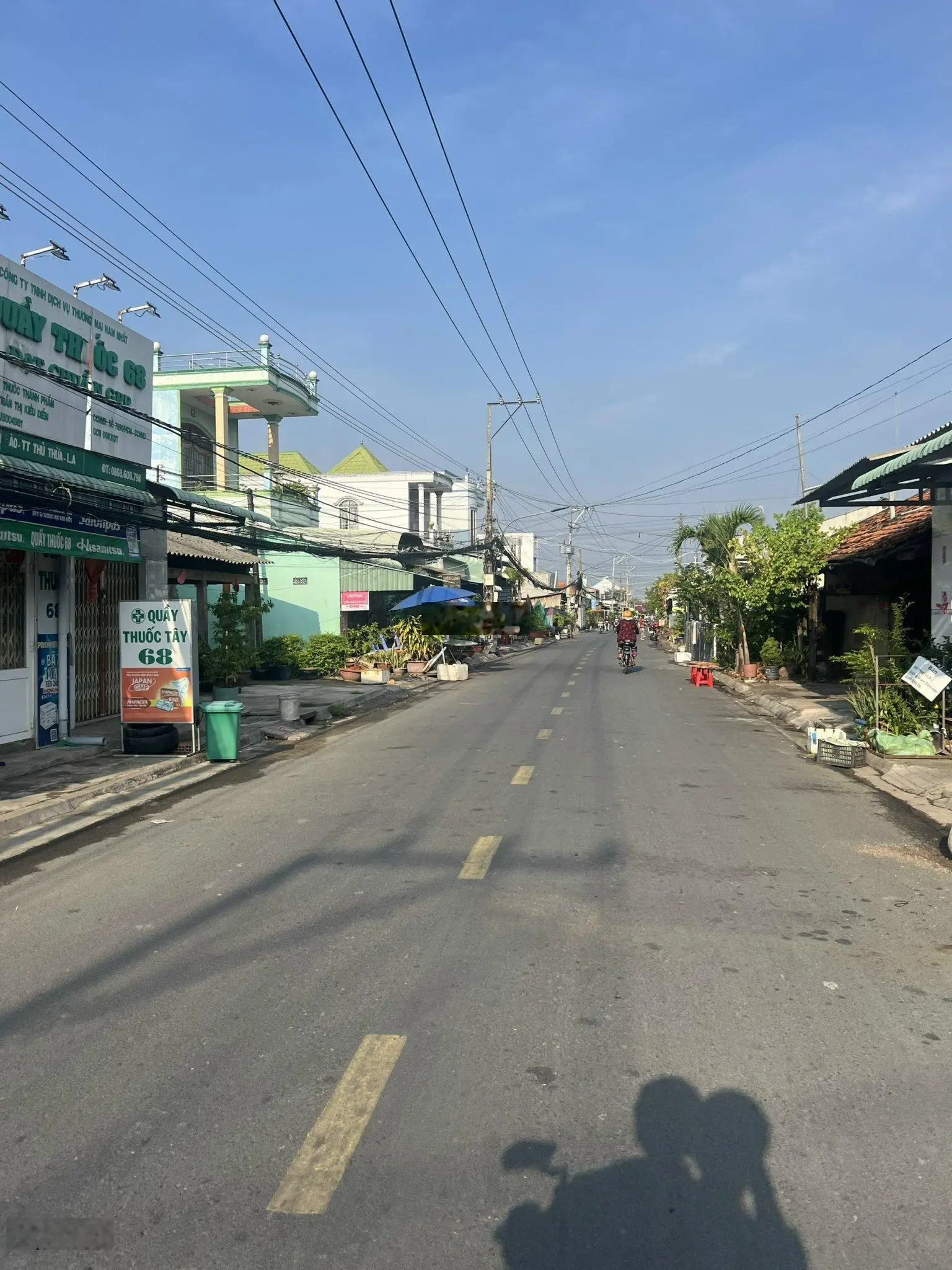 Bán đất 2 mặt tiền đường Trương Công định ngay trung tâm thị trấn Thủ Thừa
