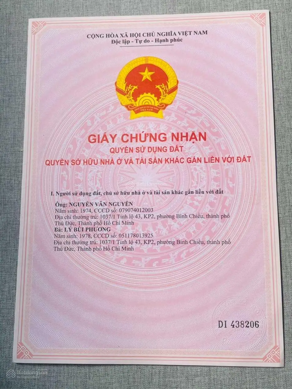 Chỉ cần 2.6 tỷ cóa nhà sổ riêng gần chợ đầu mối thủ Đức.