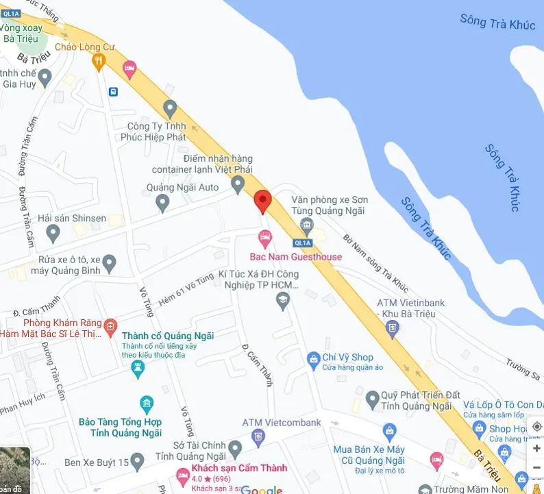 Nhà bán tại đường Nguyễn Du, P.Nghĩa Chánh, Tp.Quảng Ngãi, Tỉnh Quảng Ngãi