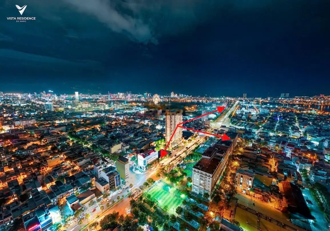 Chỉ 1,3 tỉ sở hữu ngay căn 2pn - mặt tiền xô viết nghệ tĩnh - vista residence đà nẵng