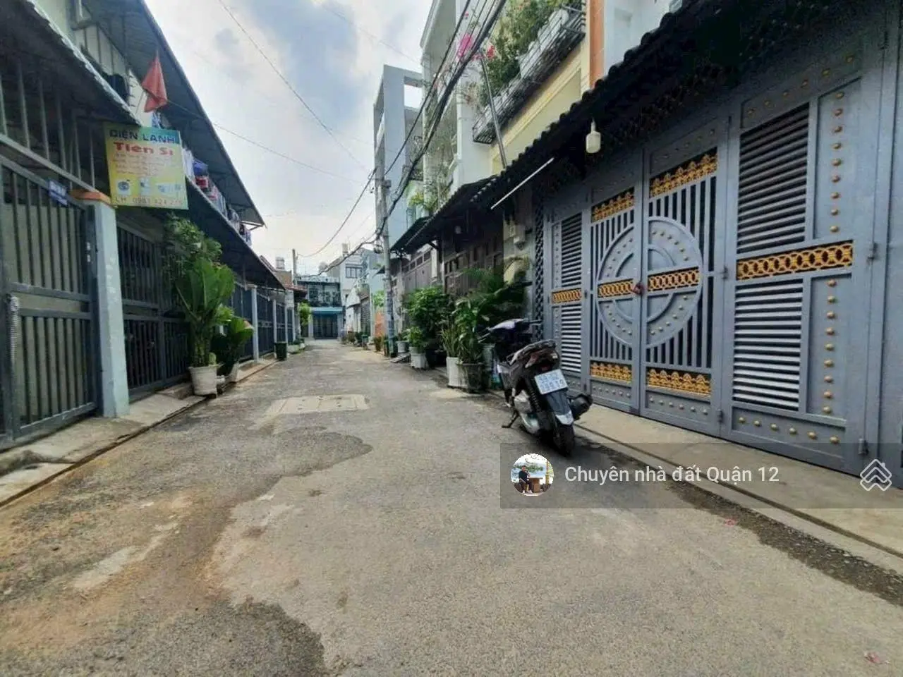 Nhà phố 5m x 17m. Đúc 2 lầu hẻm 5m thông Đường Huỳnh Thị Hai