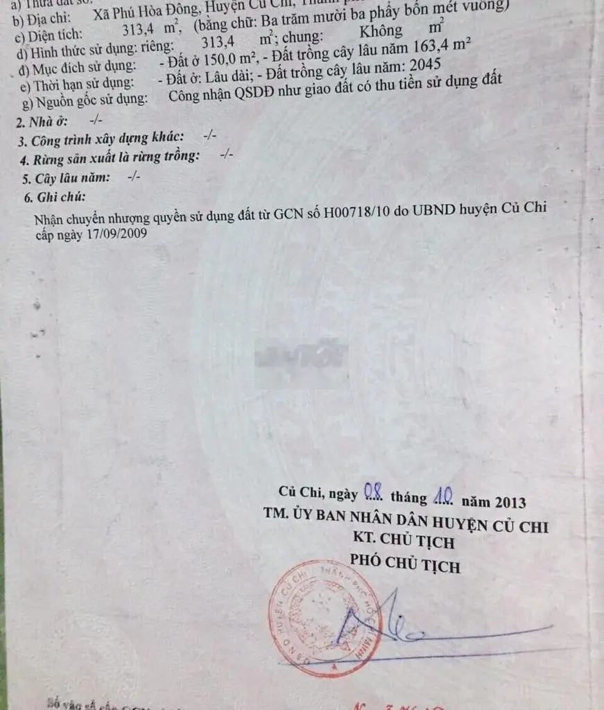 CHIA TÀI SẢN CÔ HAI CẦN BÁN ĐẤT 313M2 THỔ SẴN MẶT TIỀN NGUYỄN THỊ NÊ