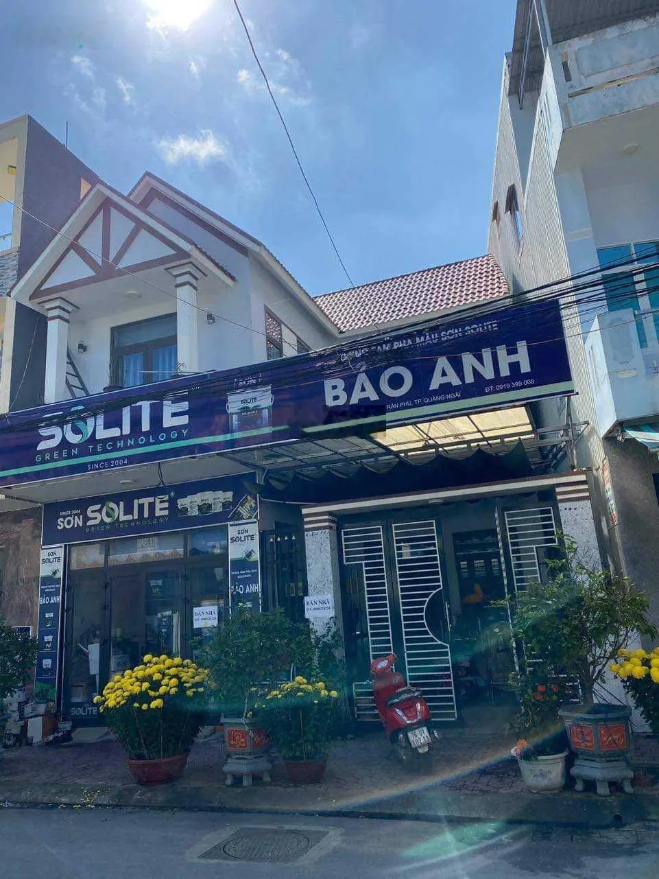Nhà MT Phạm Ngũ Lão trung tâm thành phố vị trí ngay bên công an tỉnh Quảng Ngãi,gần trường Lê Khiết