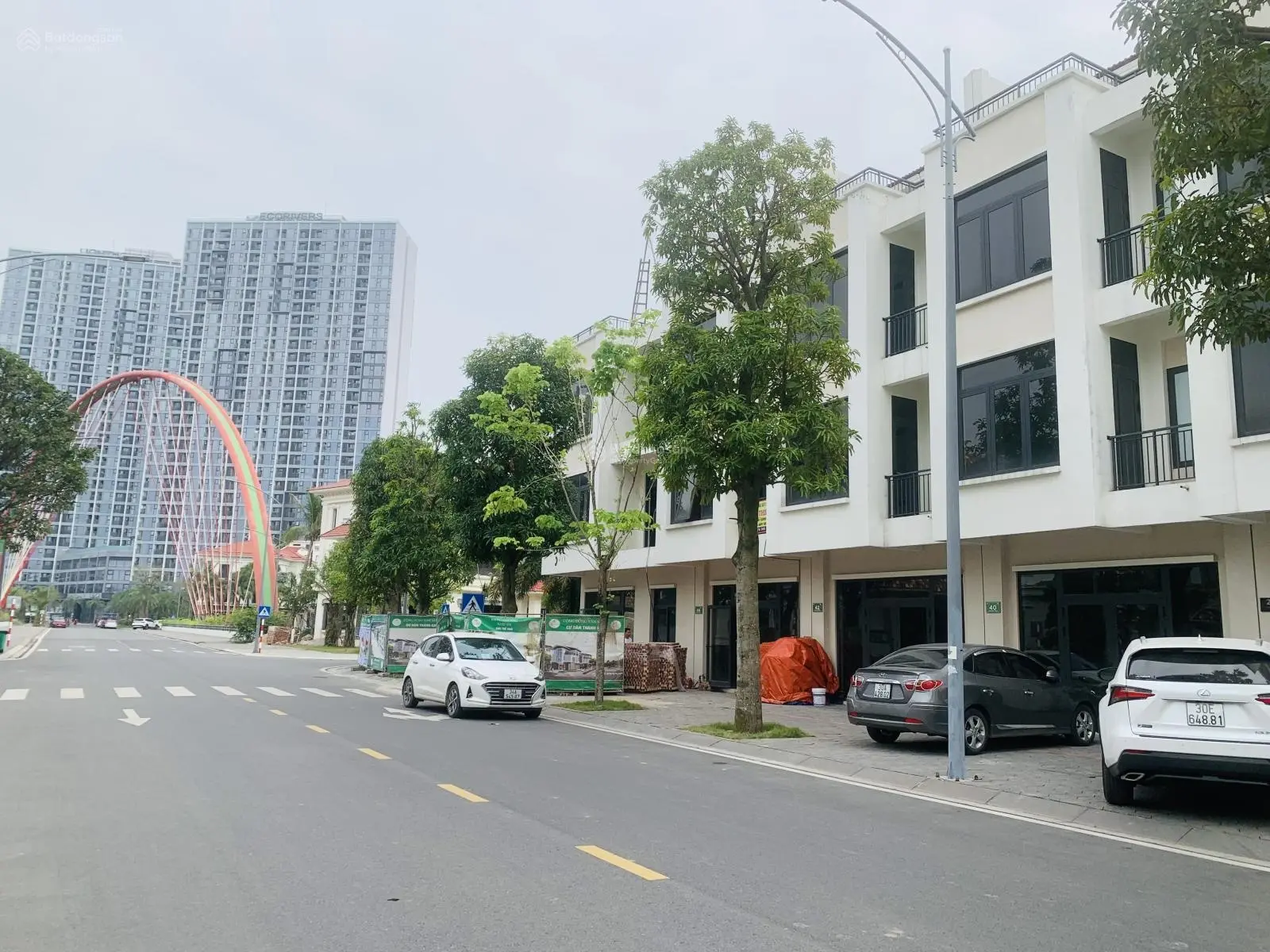 Hàng hiếm bán nhà phố Triệu Việt Vương Ecopark Hải Dương ngay gần cầu Ánh Dương DT 100m2 hướng Bắc