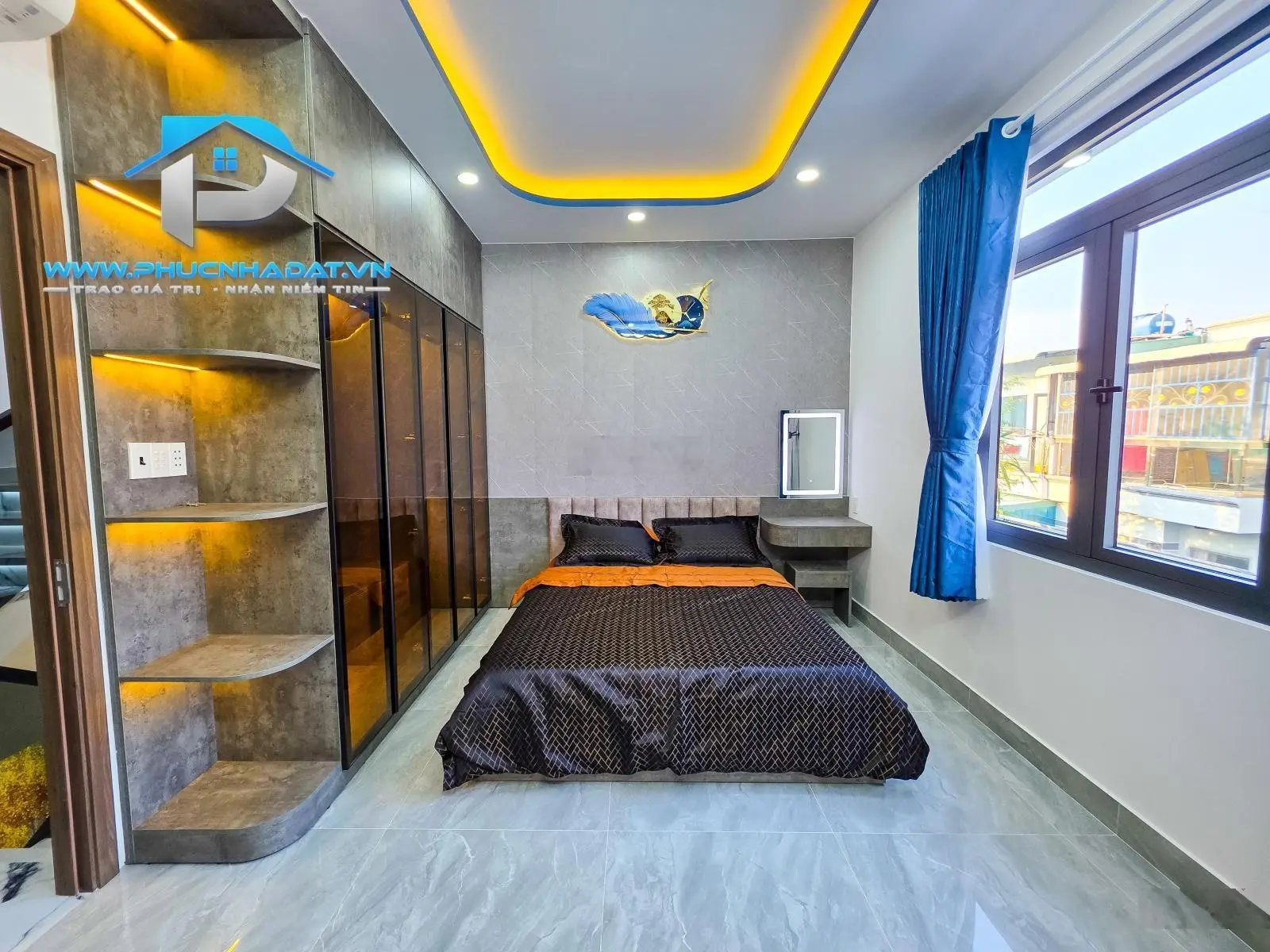 Ngất ngây với siêu phẩm hiện đại đường xe hơi Huỳnh Tấn Phát Nhà Bè - giá 6.6 tỷ, 5x11m