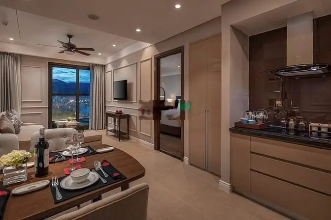 Sụp hầm căn hộ Altara Suite 2PN 80m2, căn góc view đẹp giá tốt