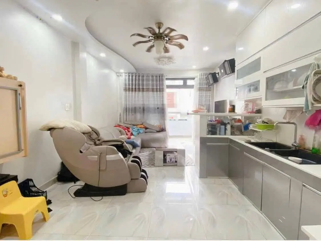 Nhà MT đường số 11m KD Lý Phục Man - 4.5x20 100m2 - 6 tầng có thang máy - full nội thất - chỉ 9.9T