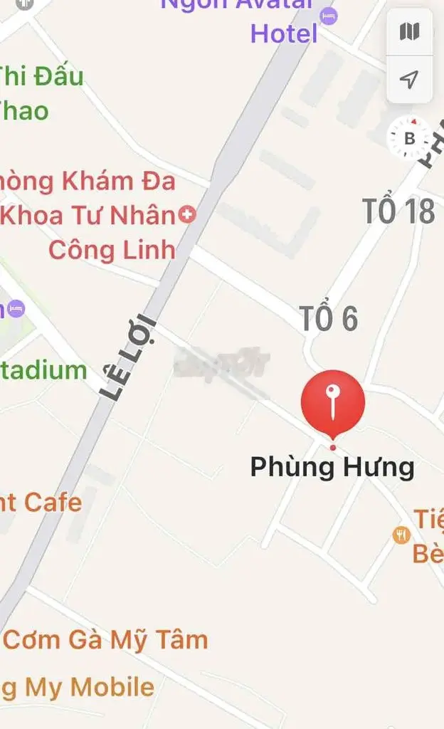 Chính chủ bán nhà mặt tiền vừa kinh doanh vừa ở đường Phùng Hưng, Plei