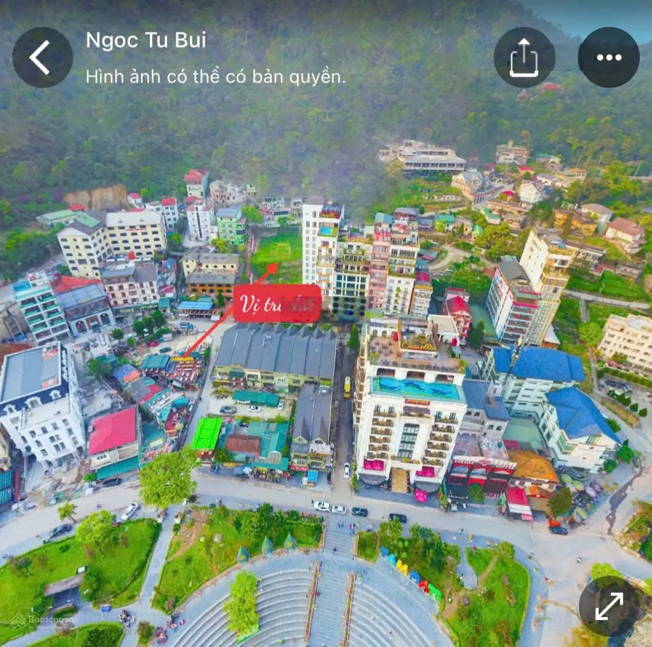 Cần thanh khoản gấp 1 hoa hậu 2 mặt tiền nằm vị tri trung tâm khu du lịch tam đảo