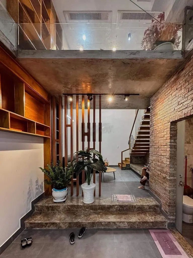 Phong cách Industrial style cực đẹp ngang 4,5m 50m2 Hẻm 5m thoáng SHR.