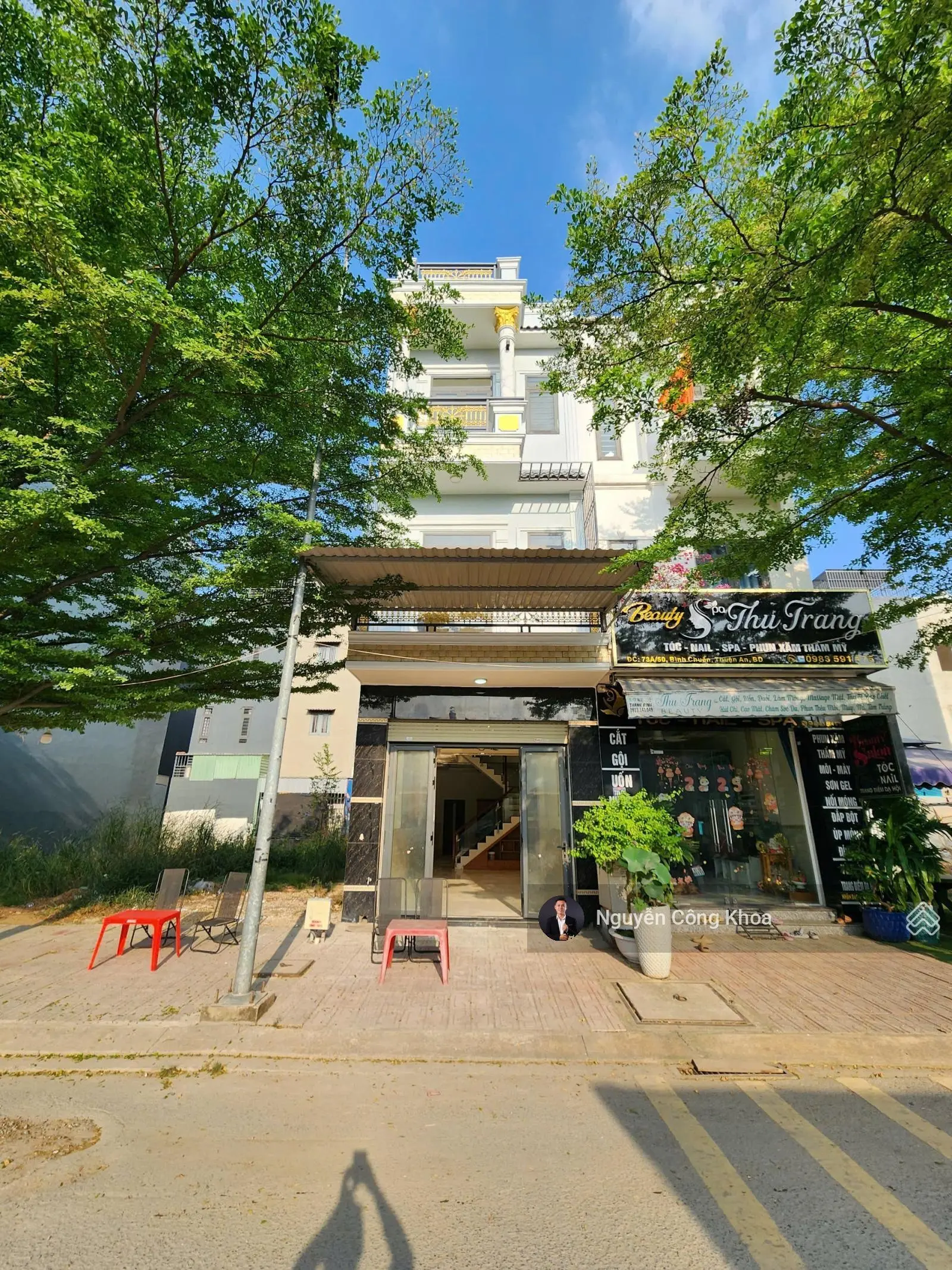 Bán nhà đúc 3 tấm, có không gian rộng để kinh doanh, MT đường rộng 17m P. Bình Chuẩn, Thuận An