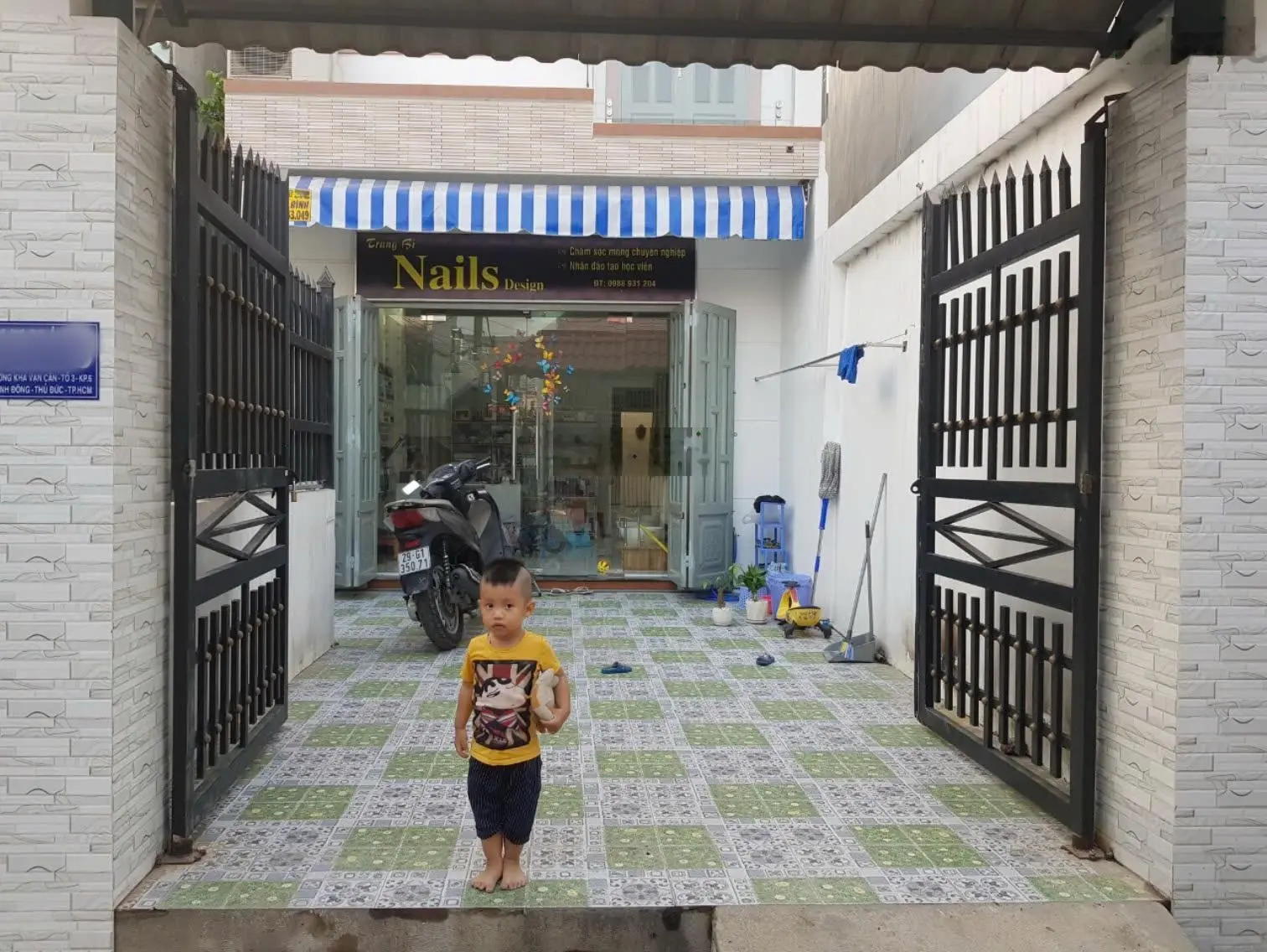 Nhà 1T1L gồm 2PN 2WC - HXH thông - DT 56,5m2 (4,6*16m) - oto ngủ trong nhà - gần chợ Thủ Đức