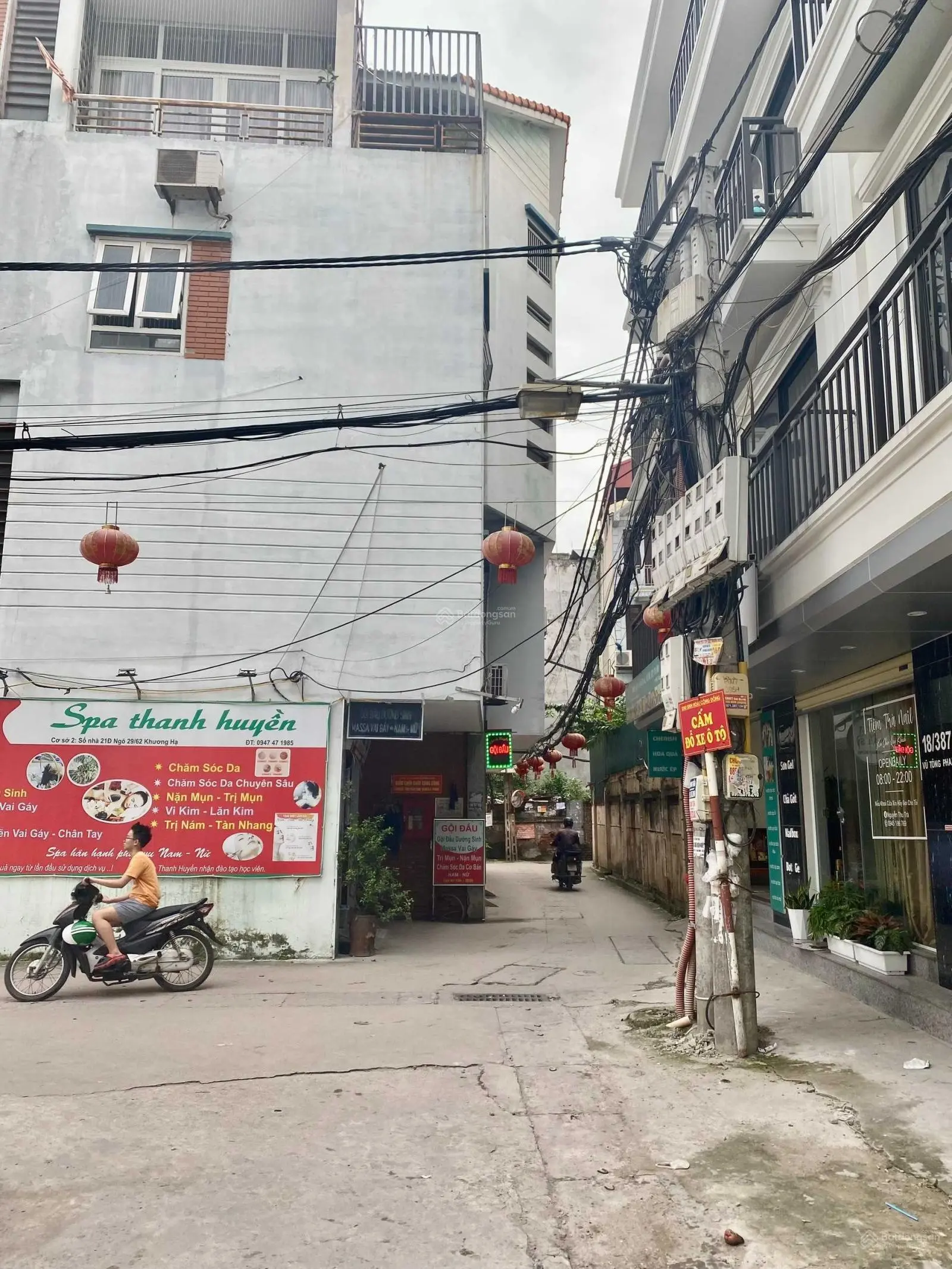 Cần bán nhà 42m2, MT 3,3m, 4 tầng, ngõ Vũ Tông Phan, phân lô ô tô tránh, cho thuê 17tr/th, 8,5 tỷ