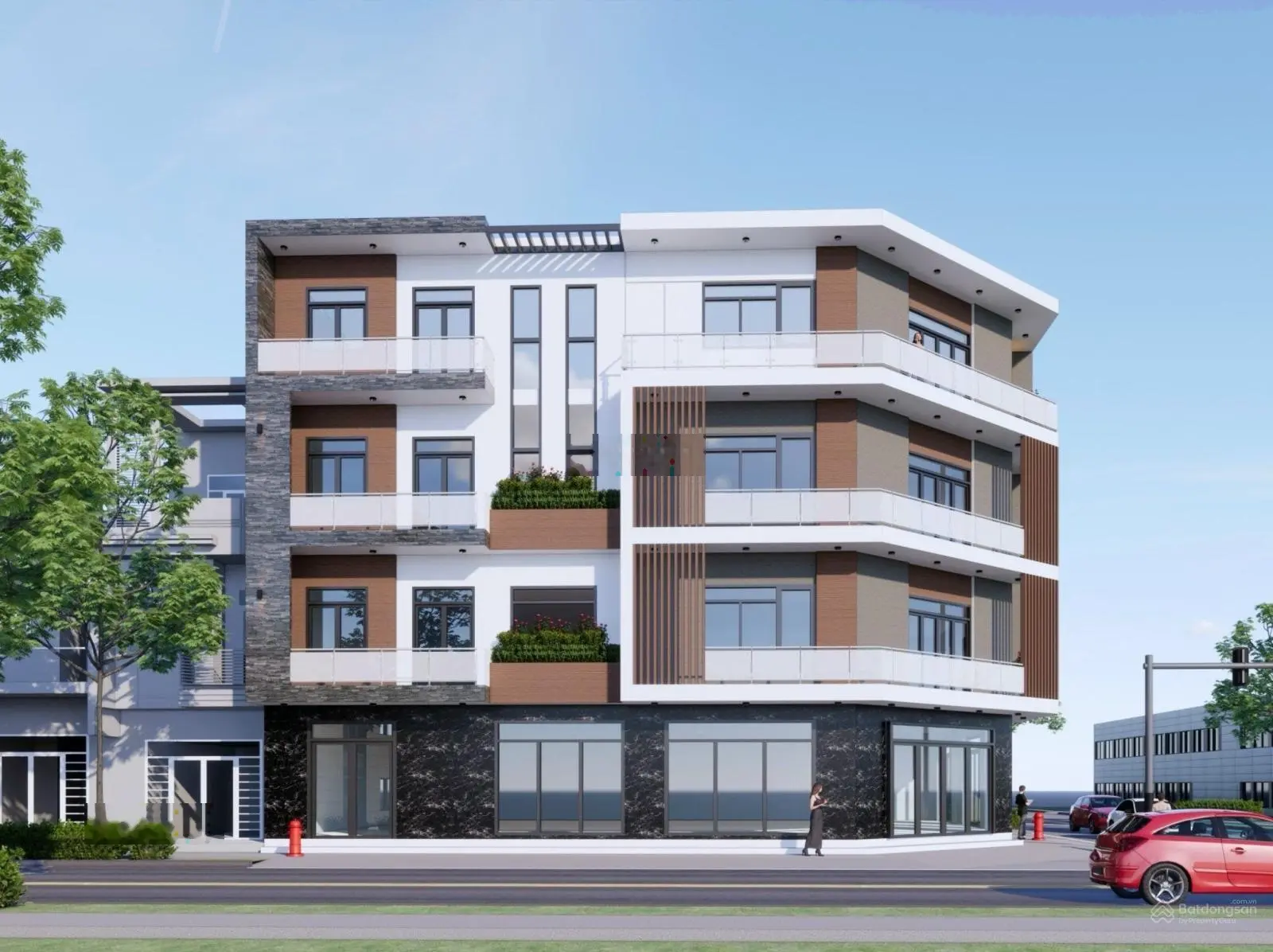 Căn góc 2Mt đường chính Trần hưng Đạo ngay gần chợ - nhà thờ Dĩ An - 320m2 ngang 10m sổ riêng