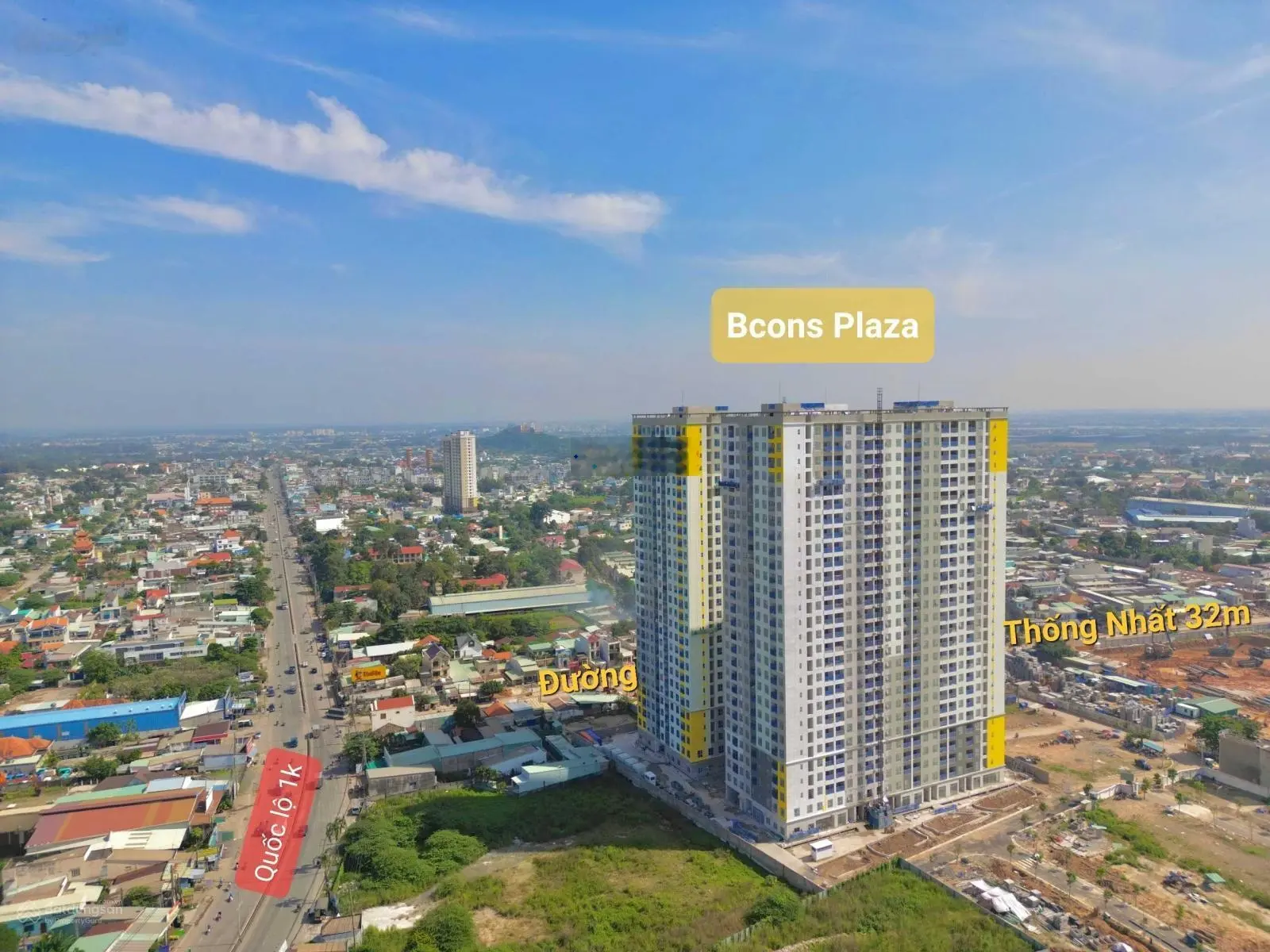Chủ NGỘP BANK cần ra gấp căn Bcons Plaza 2PN-2WC 1 TỶ 690tr bao thuế phí.