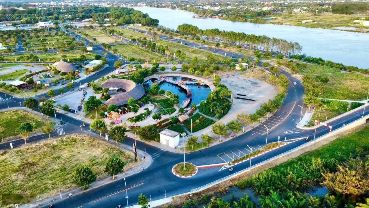 Chủ gửi bán nền đất thổ cư 80m2, trong dự án Sài Gòn River Park thị trấn Cần Giuộc, giá tốt, SHR