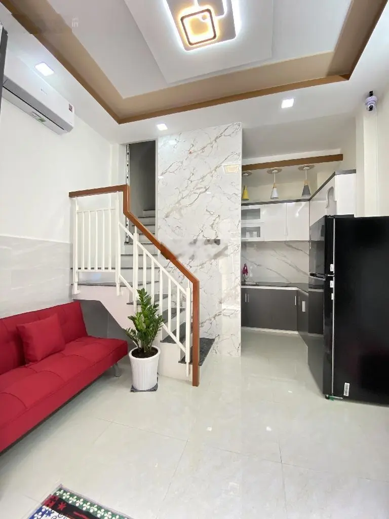 Bán nhà Vĩnh Khánh Quận 4 - 2 tỷ nhỉnh - 3 Tầng - nhà mới full nội thất