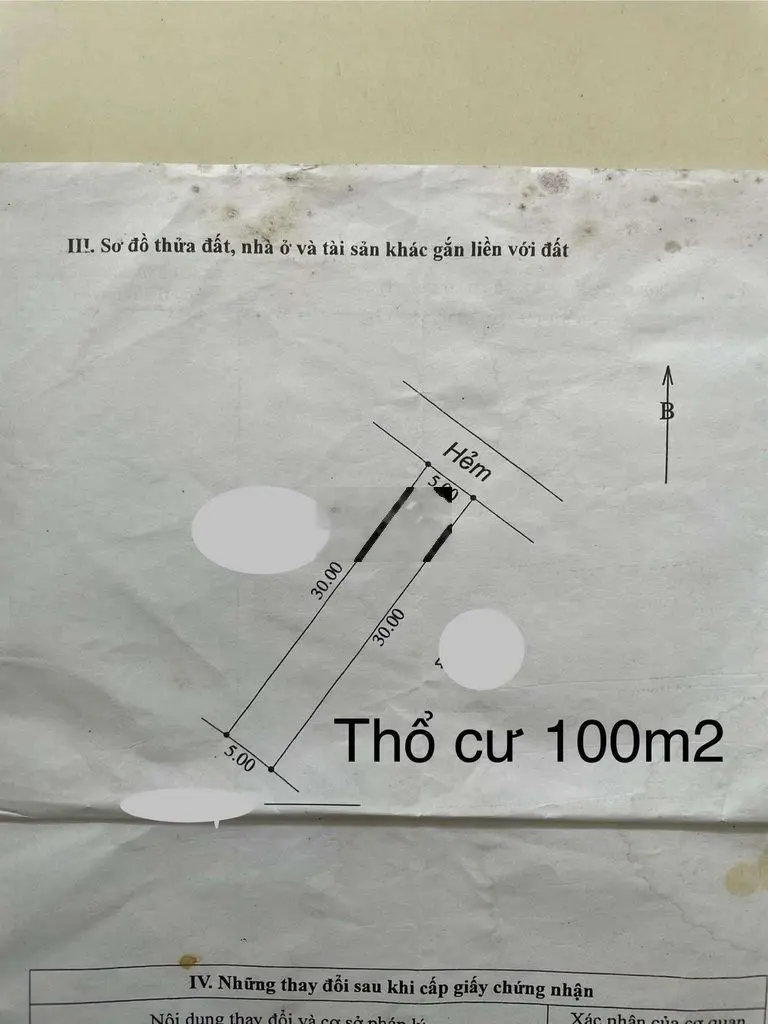 Bán nền hẻm đường Trần Hưng Đạo