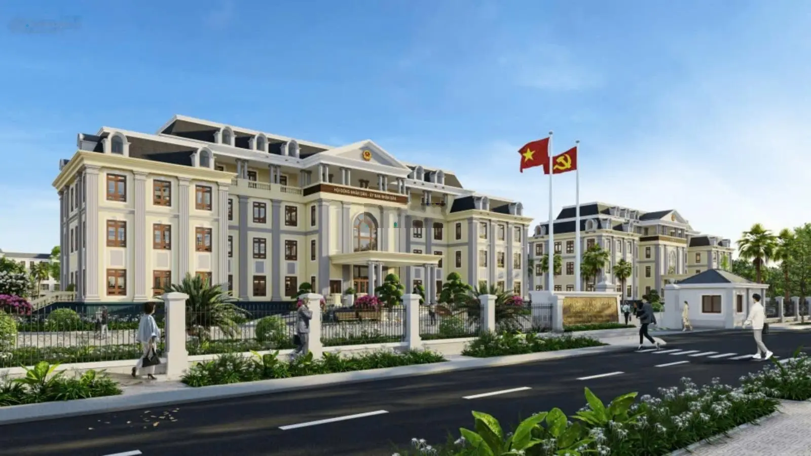 Bán nền góc 2 mặt tiền đường nhựa 12m, DT (7x16) giá 1,950 tỷ. Cách ủy ban, siêu thị chỉ 300m
