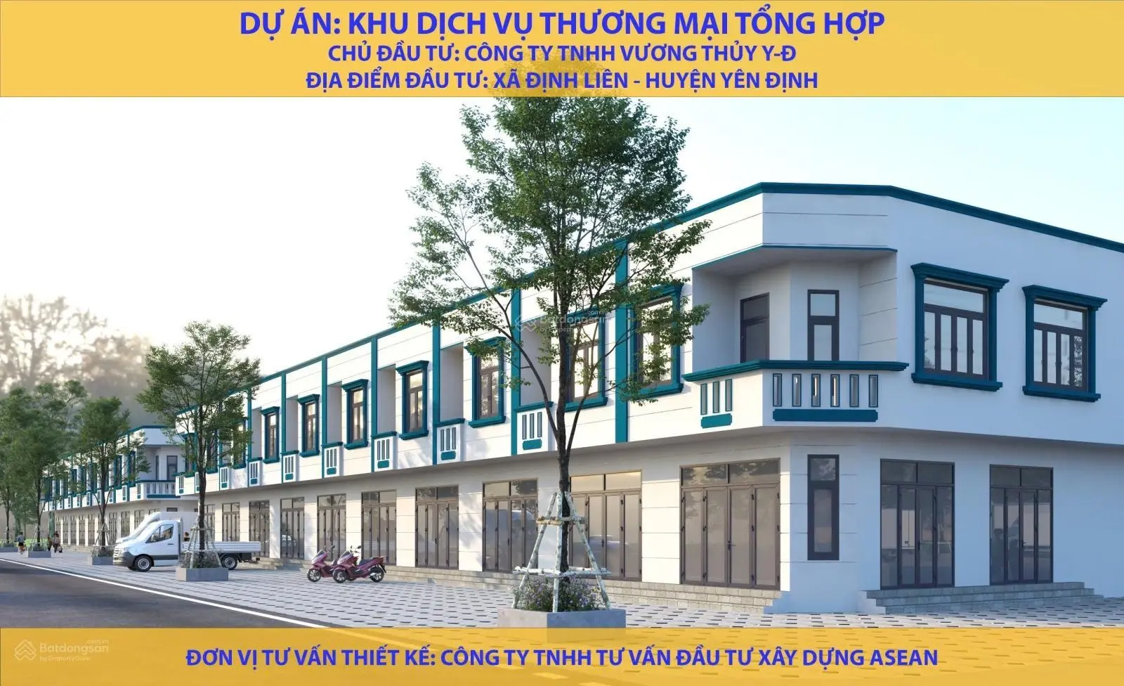 Chuỗi Shophouse Nằm trong KCN Định Liên lớn nhất Yên Định