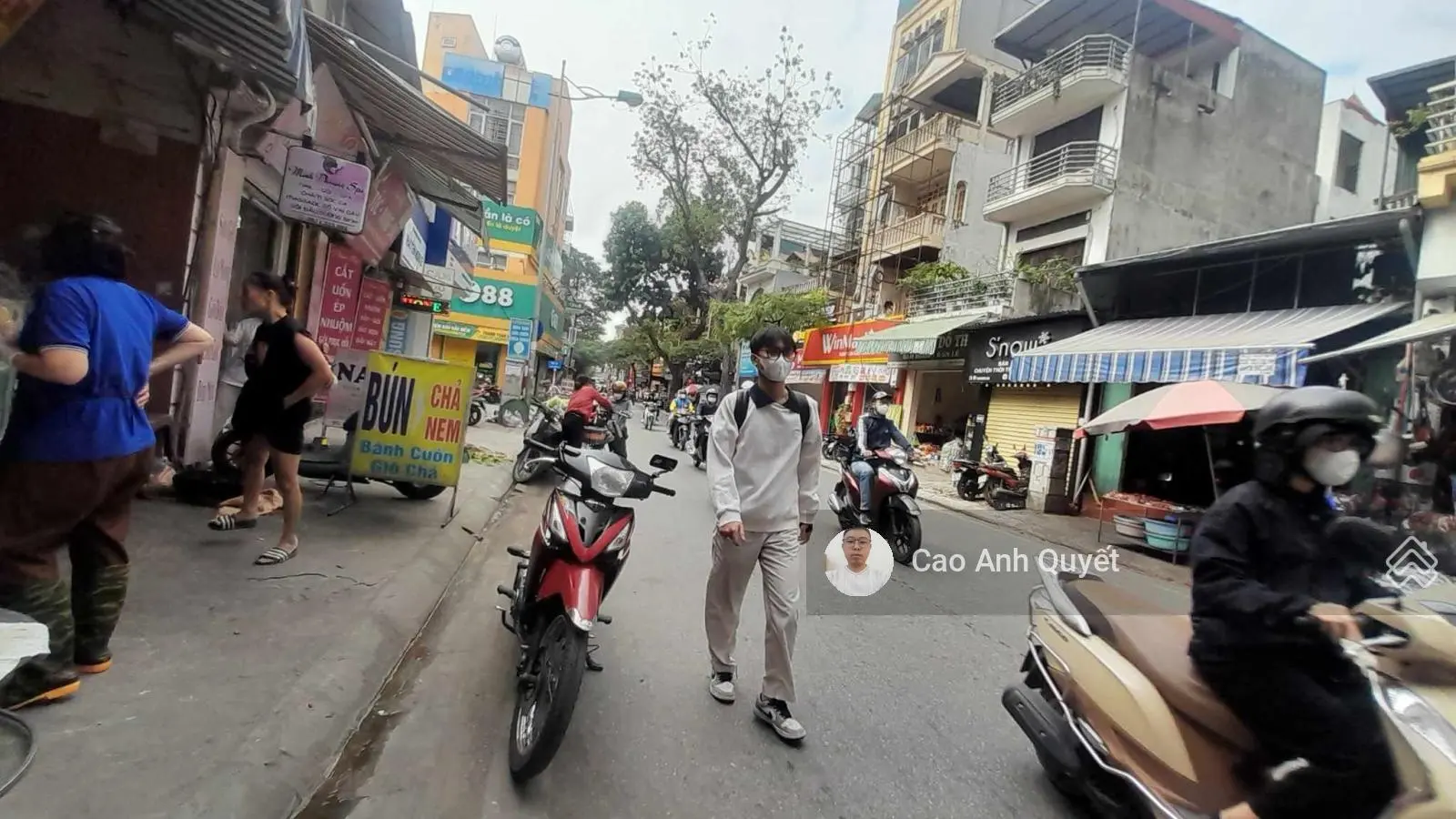Bán Nhà Mặt Phố Trương Định Quận Hoàng Mai 180m5T MT5,8m 2 THOÁNG 40 Tỷ Trương Định.