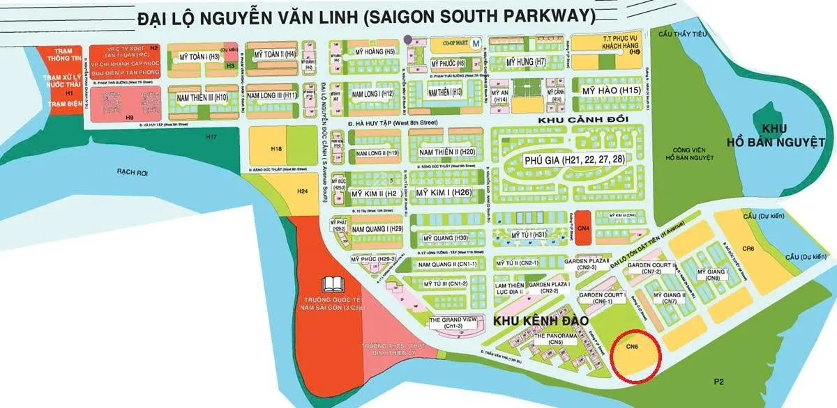 Đất Biệt Thự Phú Mỹ Hưng: Kiệt Tác Kiến Trúc Thể Hiện Đẳng Cấp Phú Quý