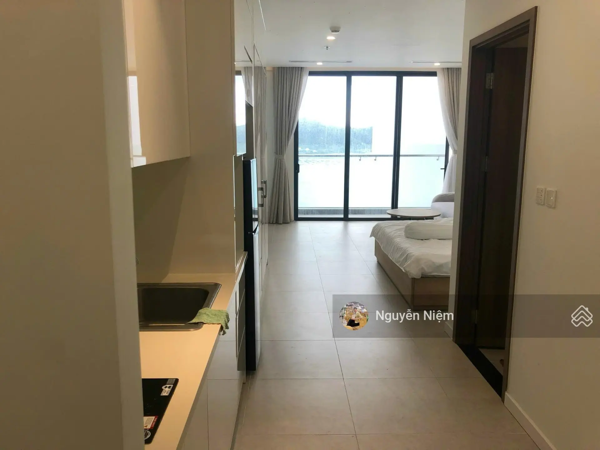 Bán căn studio Scenia Bay Nha Trang DT 45m2 ban công hướng bến du thuyền đầy đủ tiện ích giá 1.9ty