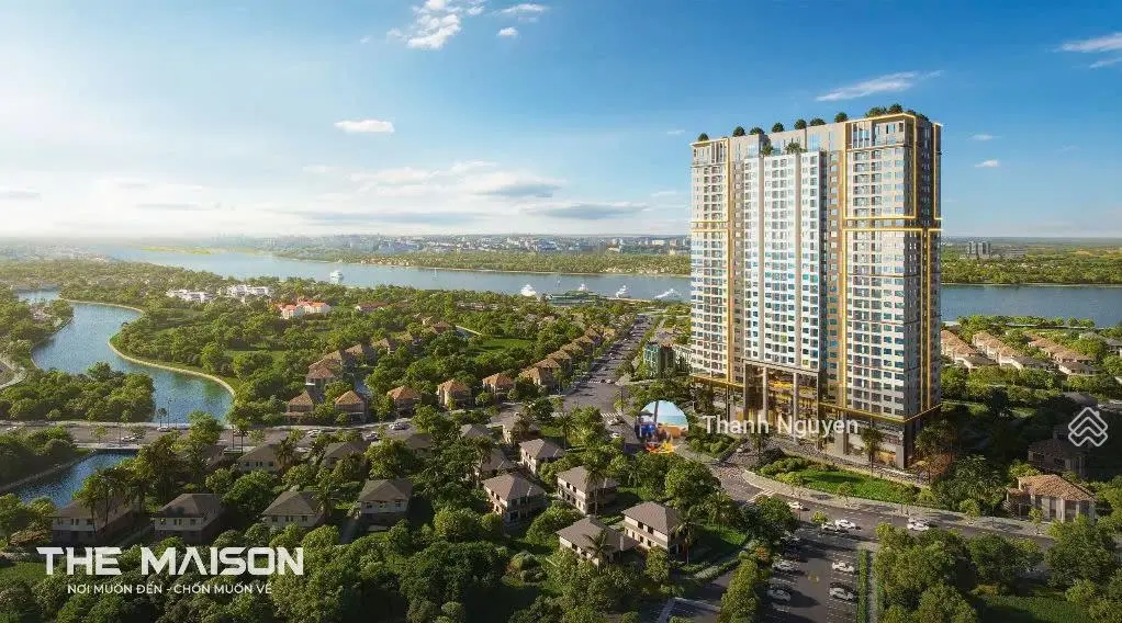 Bán Penthouse 213m2 thông tầng 28+29 view sông Bạch Đằng vĩnh viễn giá 7,1 tỷ Thủ Dầu Một