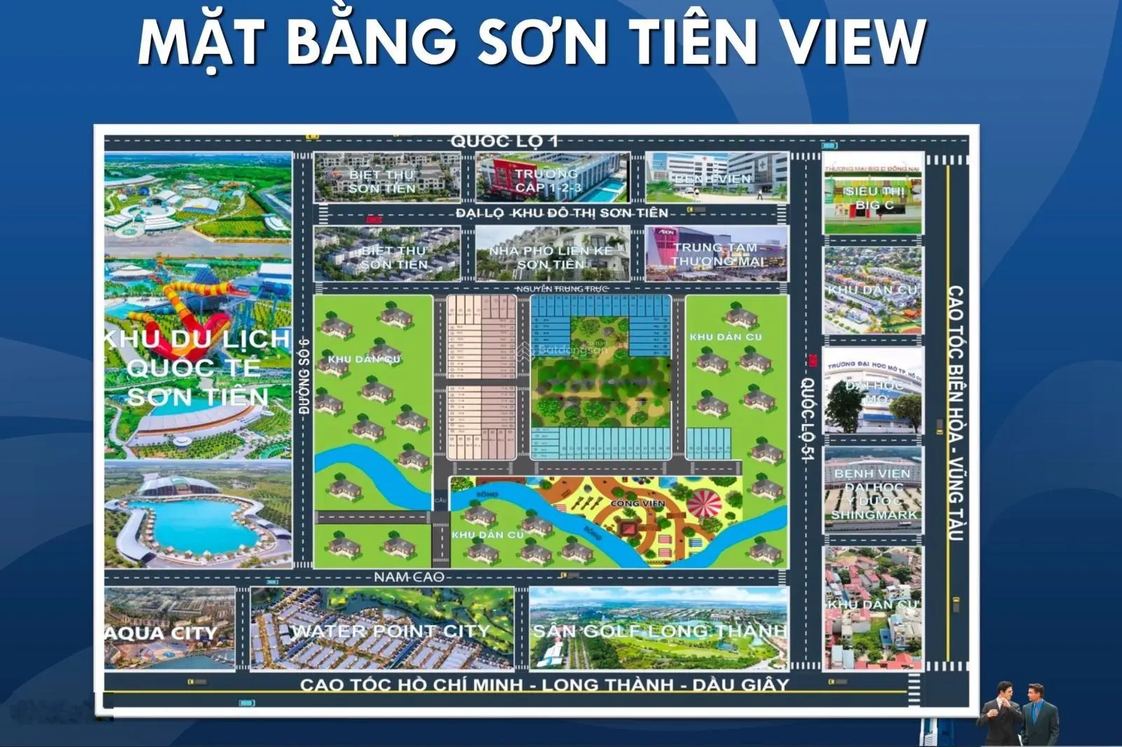 Đất nền full thổ cư Sơn Tiên View Tp Biên Hoà, sổ sẵn xây tự do cực hiếm cách QL51 1.8km