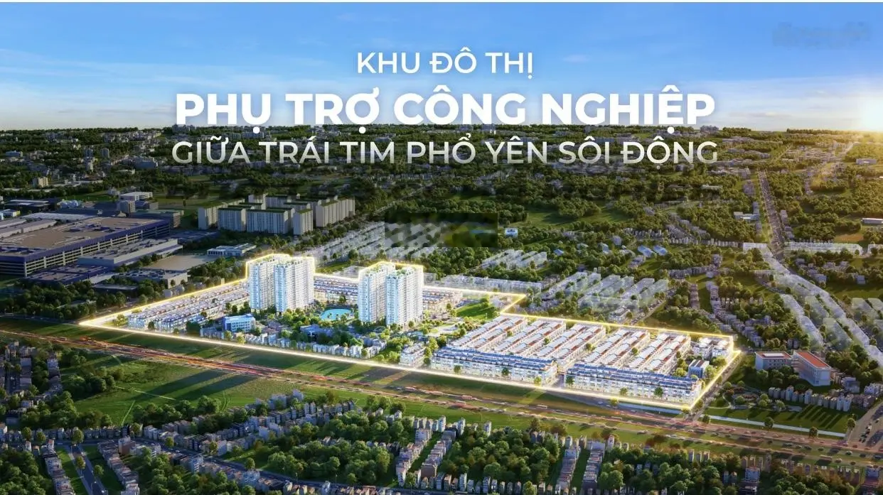 Yên Bình New Horizon Phổ Yên đón đầu làn sóng đầu tư. Chính thức nhận booking giá chỉ từ 23,5tr