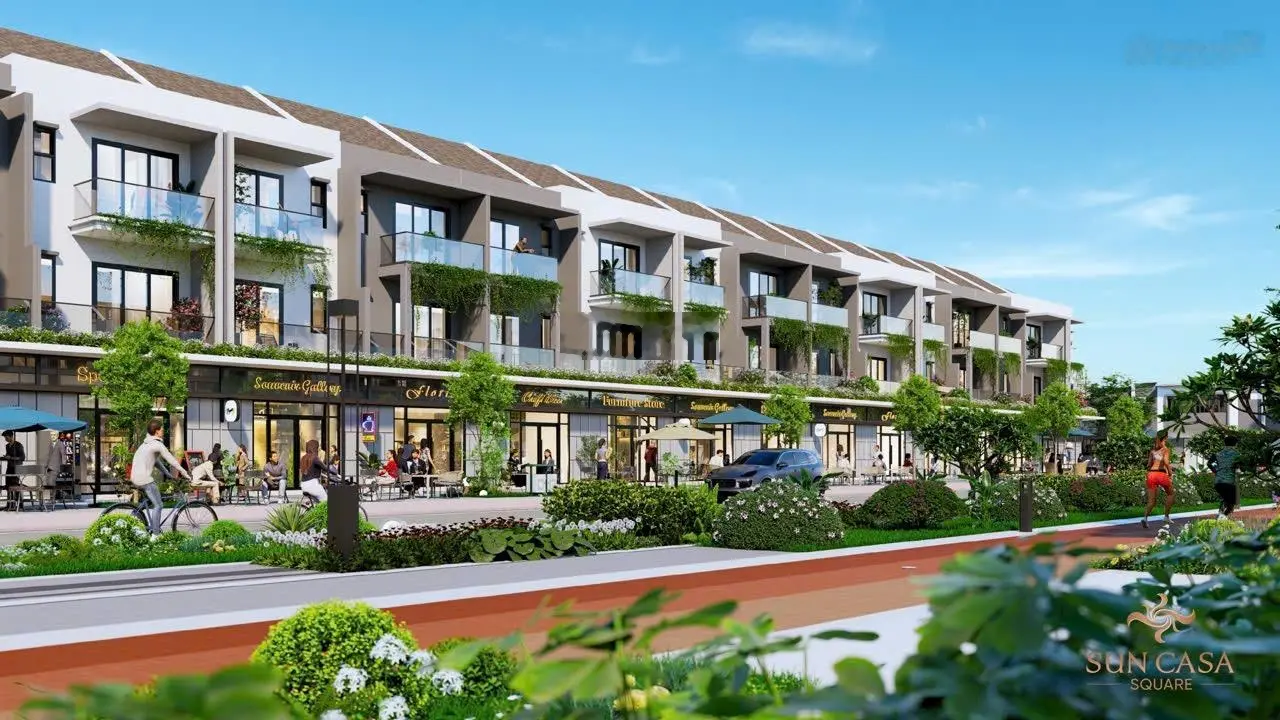 Giỏ hàng trực tiếp từ chủ đầu tư Vsip nhà phố thương mại Sun Casa Square