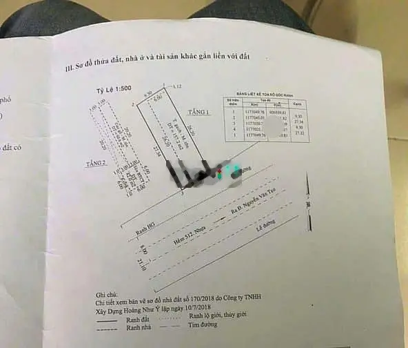 Nhà đường 20 m, 512 Nguyễn Văn Tạo. Ngang gần 10 m chỉ ~40 tr/ m2.