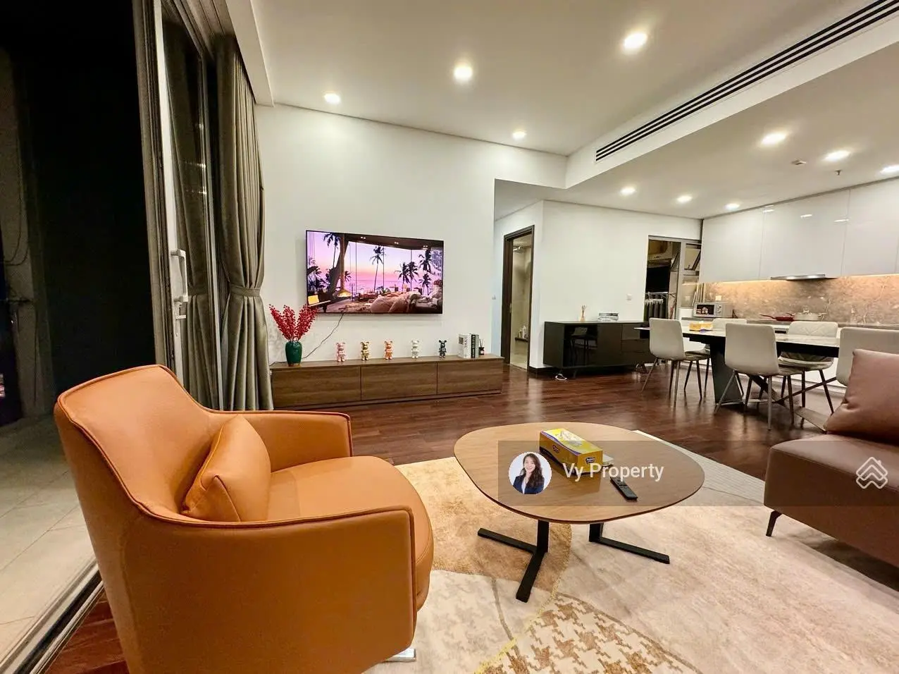 Bán căn hộ 3PN Tilia Residence view sông & pháo hoa cực đỉnh