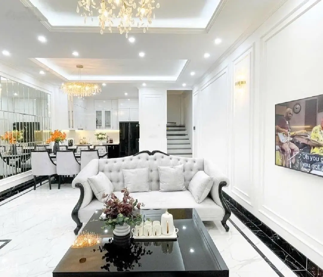 Nhà đẹp phân lô thiết kế hiện đại - full nội thất