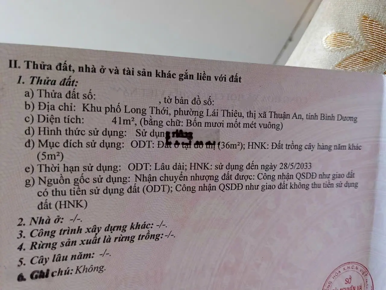Bán nhà riêng tại Ngô Quyền, Lái Thiêu, Thuận An, 1,95 tỷ, 41m2