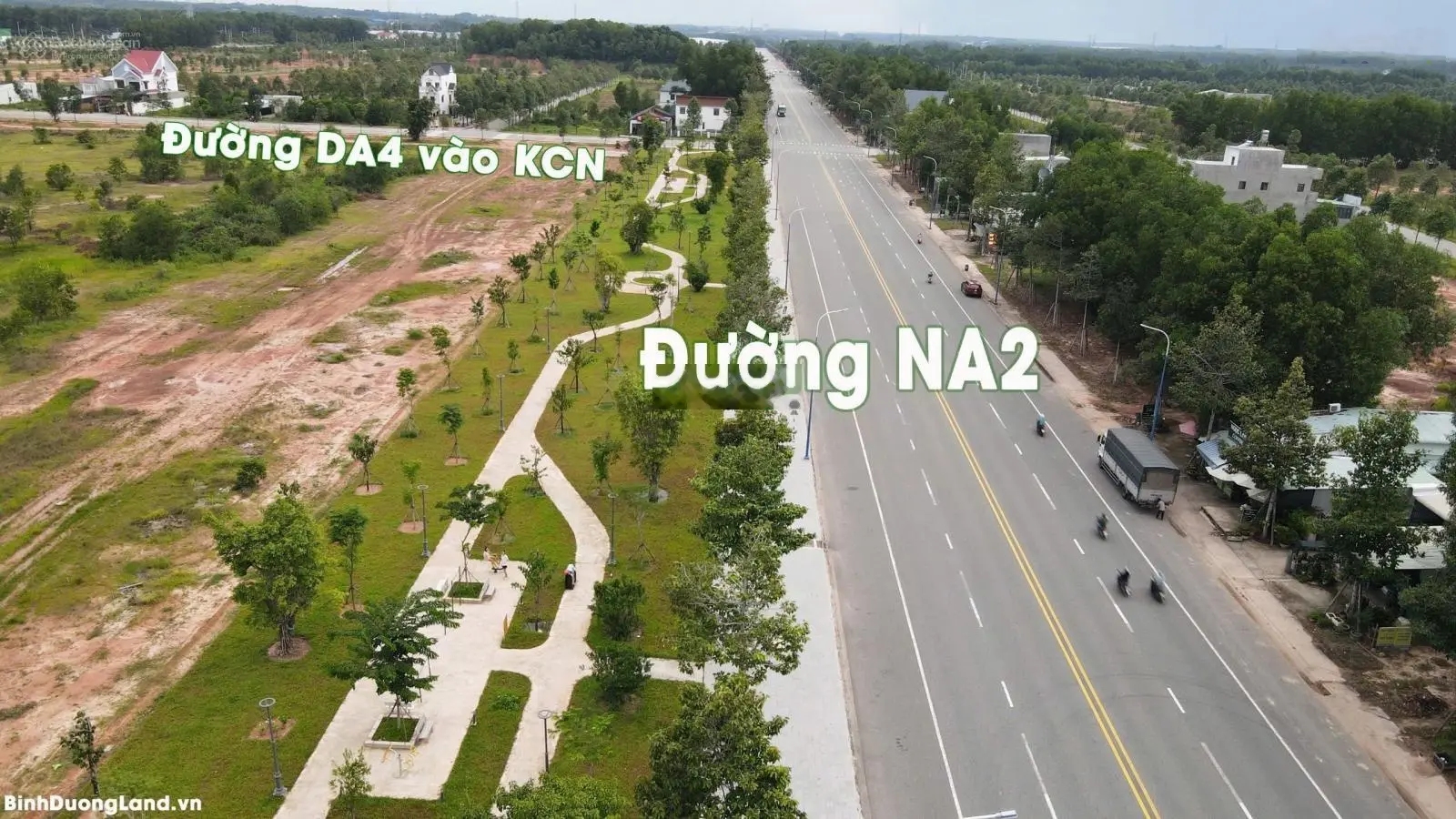 Bán gấp đất đường NA2 Mỹ Phước 4, DT 150m2 thông QL13 200m - SHR chính chủ