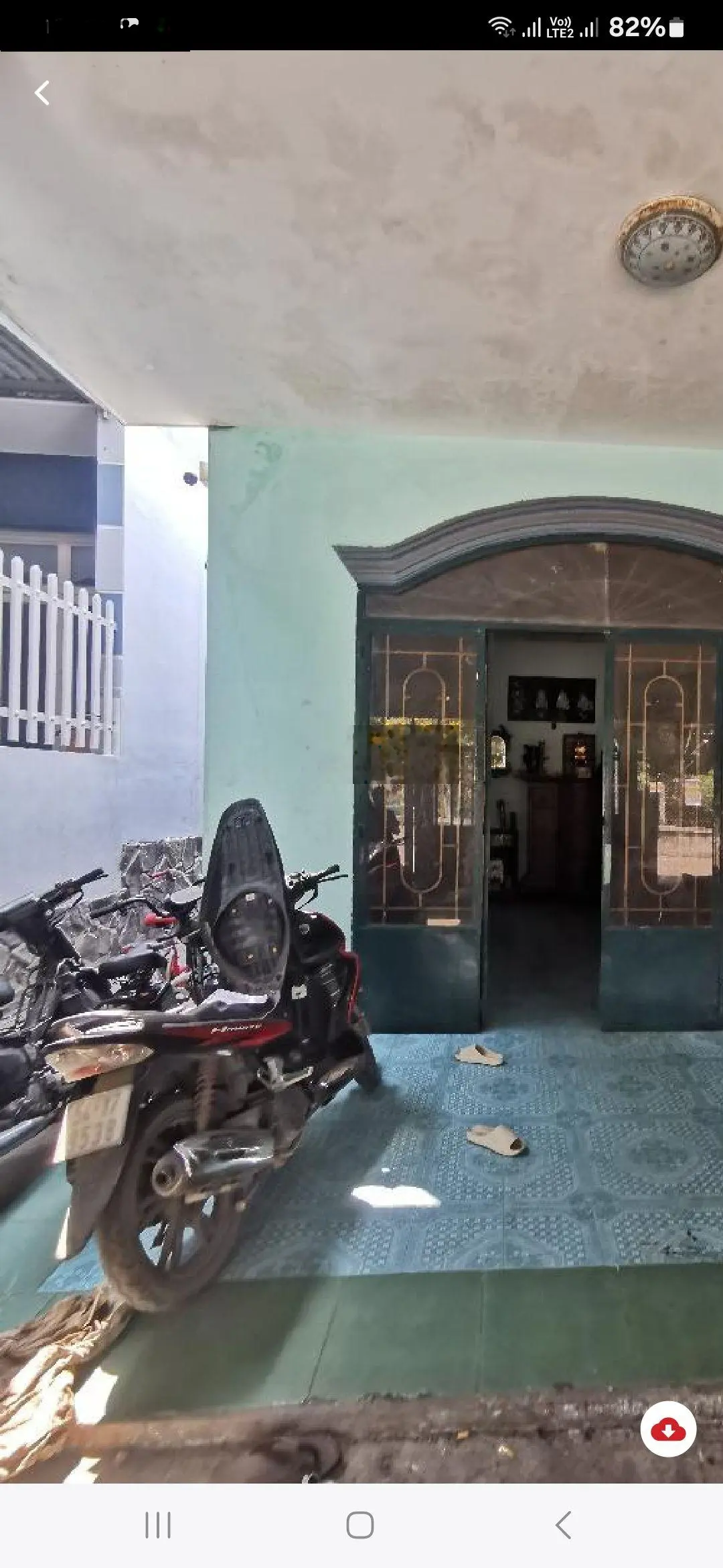Chủ bán nhà mặt tiền, diện tích trên sổ 129m2, nhưng thực tế 169m2, bán đất tặng 2 căn nhà