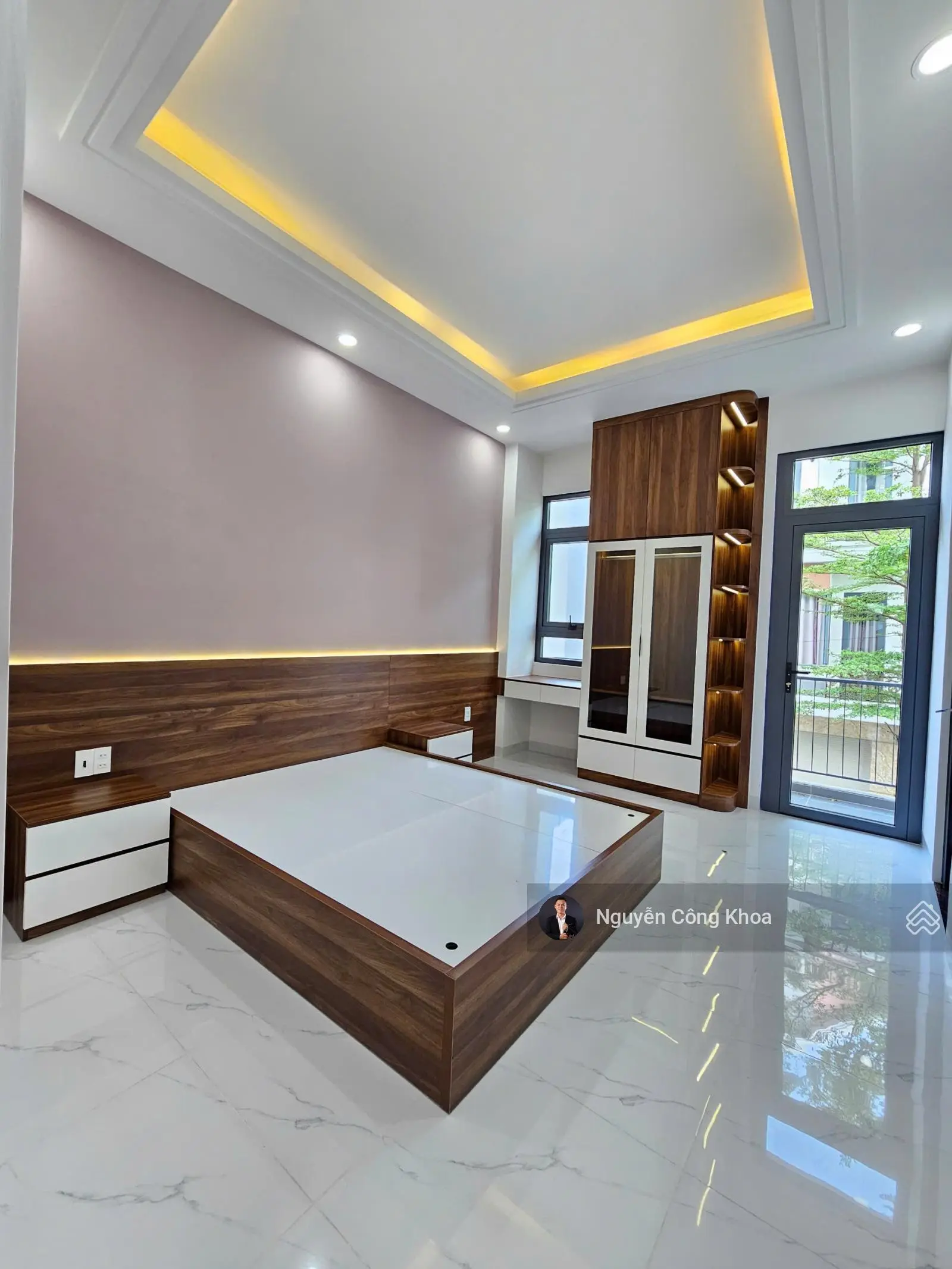 Bán nhà đúc 3 tấm full nội thất, mẫu hiện đại, 3 phòng ngủ, KDC P. Bình Chuẩn, Tp. Thuận An