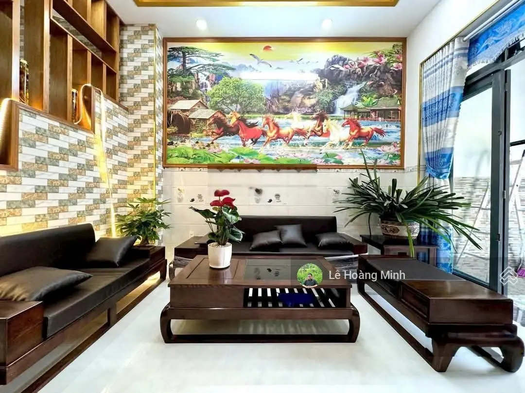 Nhà phố 4m x 15m. Đúc 2 lầu hẻm 5m thông đường Lâm Thị Hố
