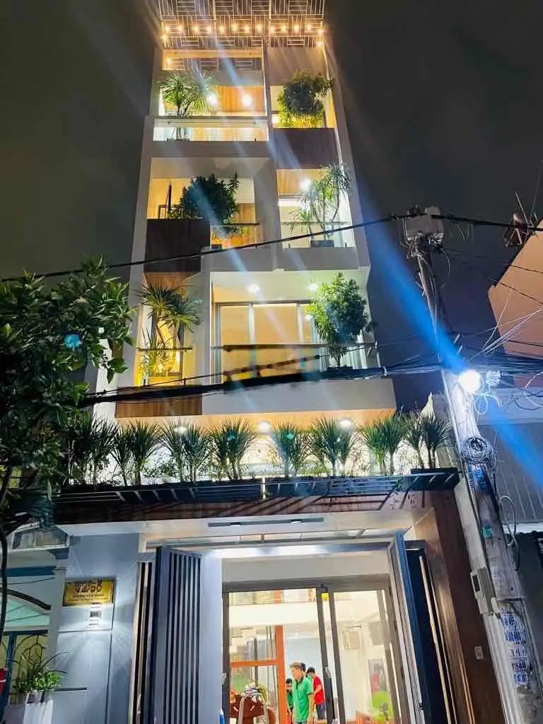 BÁN NHÀ 6 TẦNG - HUỲNH VĂN NGHỆ - XÓM ĐẠO - TÂN BÌNH - 84m2 FULL NT