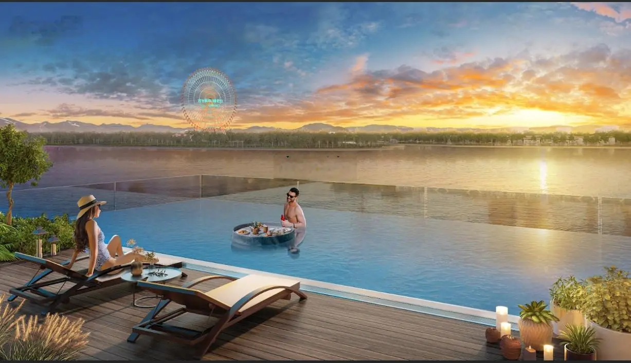 Cẩm Hương - Căn 3PN có sân vườn-View sông Hàn VIP nhất dự án Symphony/sân vườn 90,7m2/giá đợt 1 CĐT