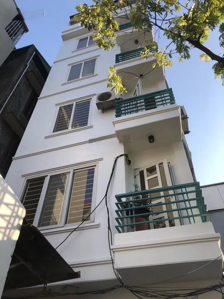 Bán nhà dân xây 6 tầng Ngã 4 Sở, lô góc, 50/63m2 sử dụng, mt 4,8m, ngõ thoáng, sát phố, 12,9 tỷ