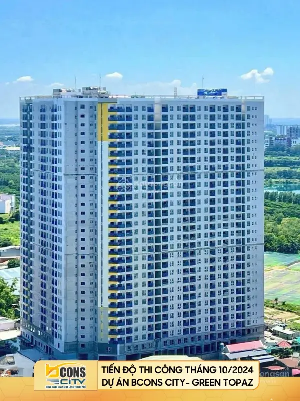 Căn hộ khu Bcons City Làng Đại Học chỉ 1,919 tỷ, tháng 12/2024 nhận nhà, thanh toán trước 590 triệu