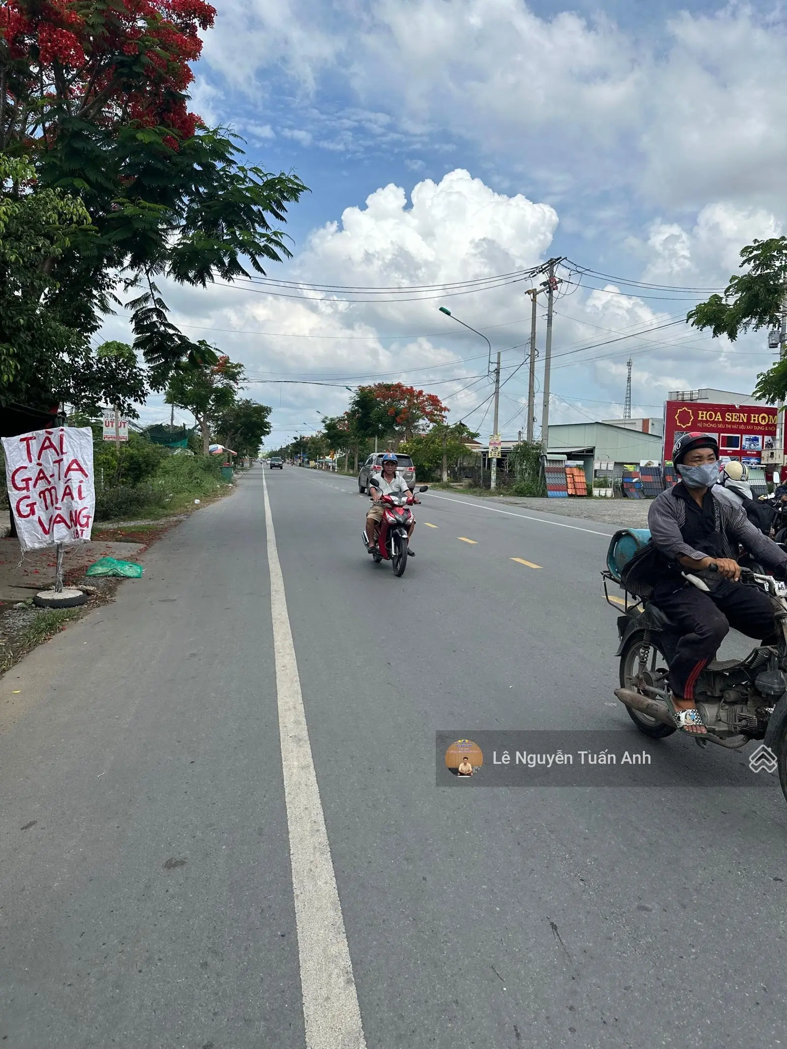Kẹt tiền bán đất MTĐ Chu Văn An, gần bệnh đa khoa huyện Ba Tri, Bến Tre. 120m2/550tr, SHR, thổ cư.