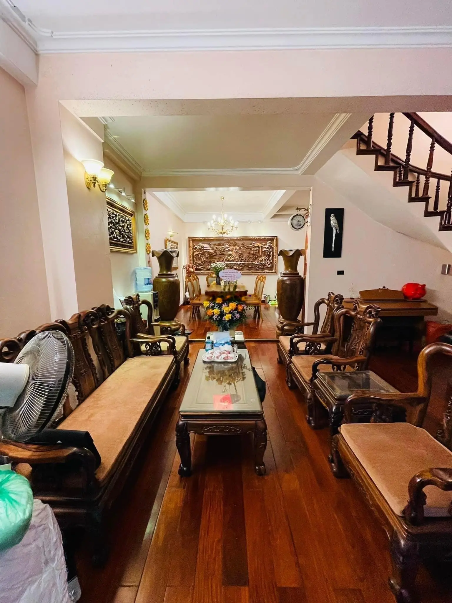 Bán nhà ngõ 218 Hoàng Quốc Việt Cầu Giấy 68m2 nhỉnh 16 tỷ, 7 chỗ ngủ cửa, 3 thoáng, mặt tiền 6m